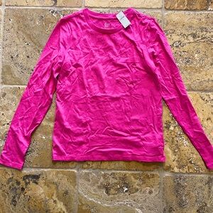 NWT Bright Pink Long Sleeve